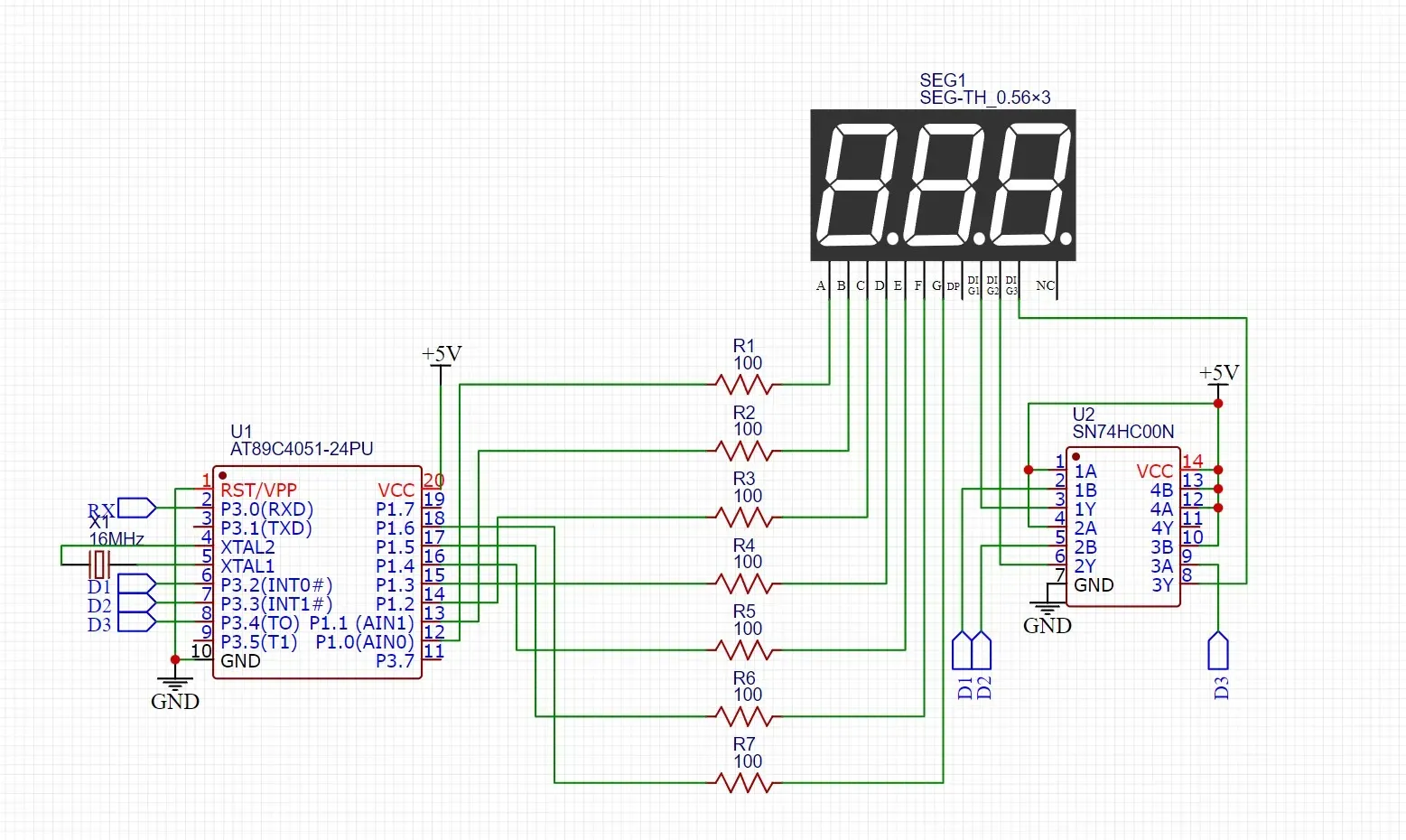 Schematic of the module